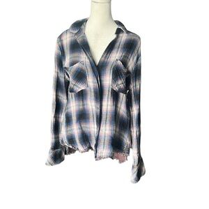 CLOTH & STONE Plaid Button Down Shirt